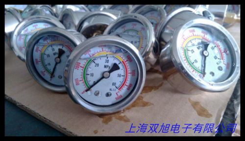 抗震壓力表 耐震電接點(diǎn)壓力表 就地不銹鋼耐震精密壓力