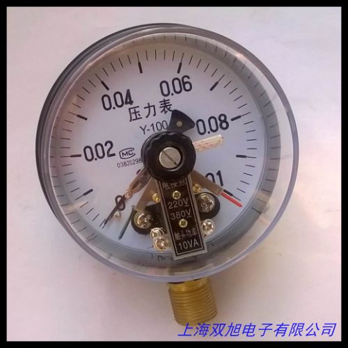 耐震電接點(diǎn)壓力表 高低壓 品證