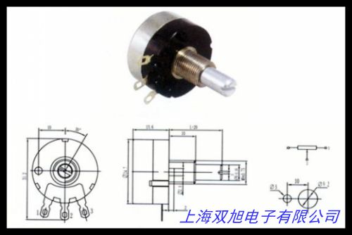 精密多圈可調(diào)電位器 滑動(dòng)變阻器 WXD7-33 5W 5K